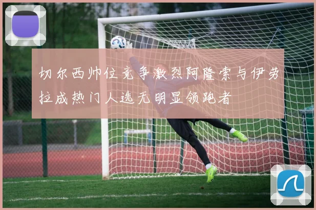 切尔西帅位竞争激烈阿隆索与伊劳拉成热门人选无明显领跑者